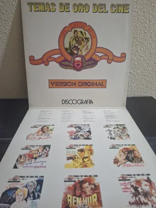 Vinilo Temas de Oro del Cine