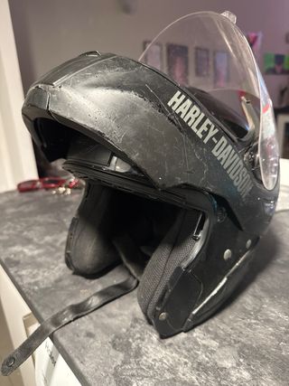 Casco Moto Harley-Davidson Negro