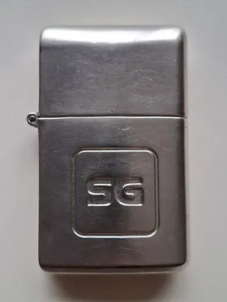 Isqueiro antigo tipo Zippo SG