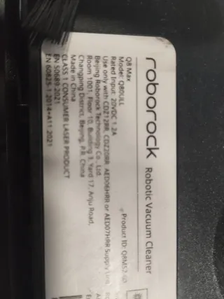 Aspirador Roborock Q8 Max Negro