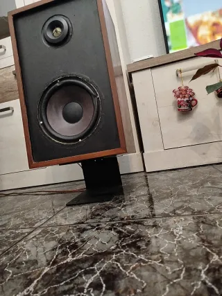 Altavoces de madera