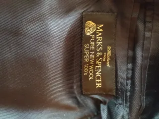 Americana azul clásica