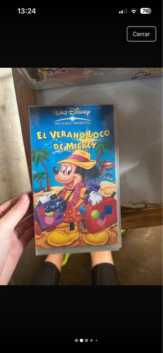 Películas Disney VHS (Español)