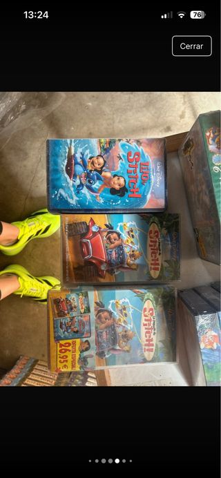 Películas Disney VHS (Español)