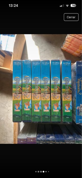 Películas Disney VHS (Español)