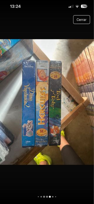 Películas Disney VHS (Español)