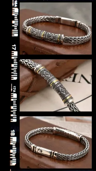 Pulsera budista vintage Tibet