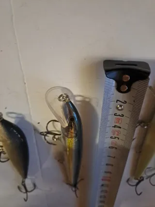 Lote 4 señuelos pesca Rapala