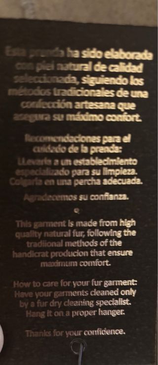 Chaleco de ante con pelo