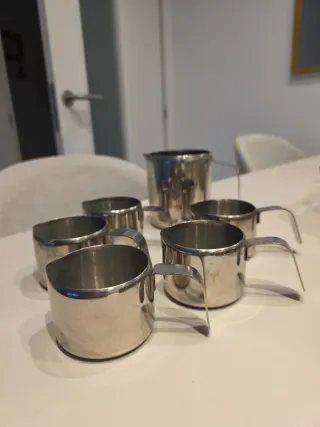 Juego de tazas para café con leche