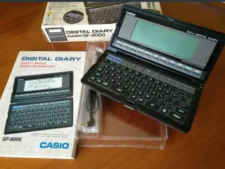 CASIO DIGITAL DIARY SF-8000 64KB CALCULADORA AGEND