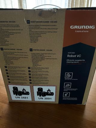 Robô Aspirador Grundig VCR 2330