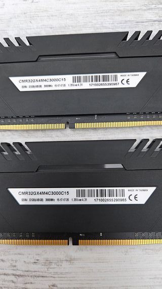 16GB RAM Corsair Vengeance RGB (2x8GB) DDR4 3000MH