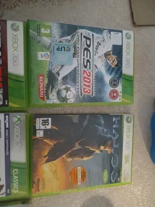 Xbox 360 Negra i 10 juegos