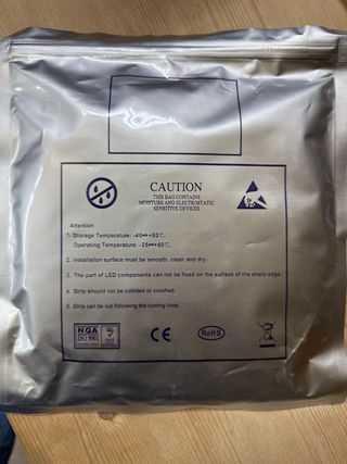 Tira LED C3 5M Roja 126 LED/m IP67