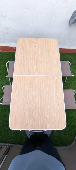 Mesa Camping Quechua 4 Personas