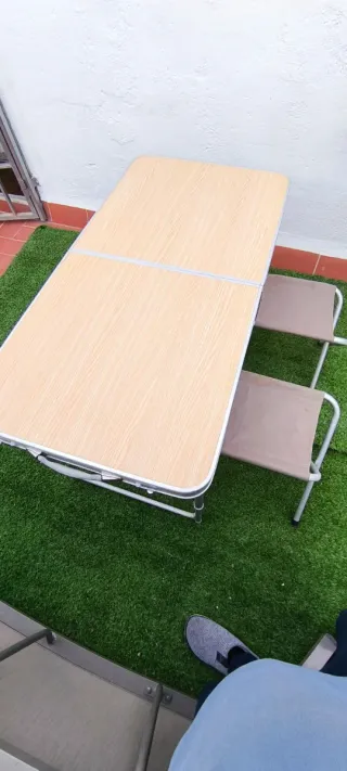 Mesa Camping Quechua 4 Personas