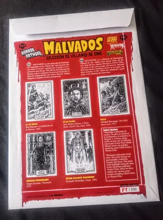 Colección Malvados #2 - Horror Artwork 5 print A4