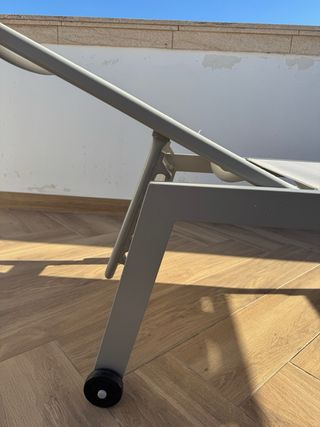 Hamaca de exterior con ruedas