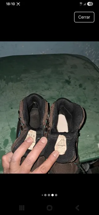 Botas de montaña Quechua Talla 36