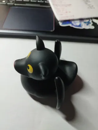 Pato de goma demonio negro