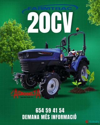 Tractor Farmtrac 20CV 4x4