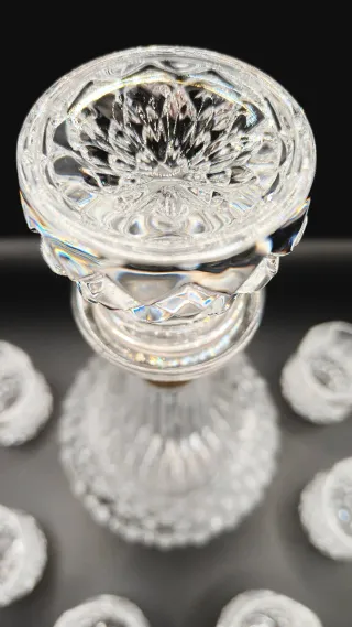 Juego Licorera 7 Piezas Cristal d'Arques