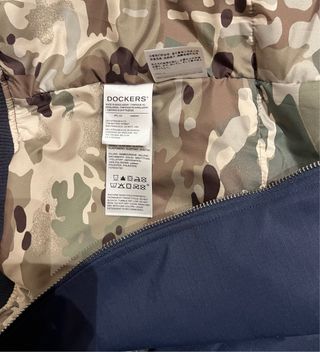 Cazadora Bomber Azul Marino Caballero