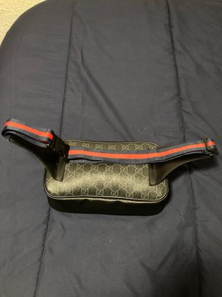 Riñonera Gucci Negra Multicolor