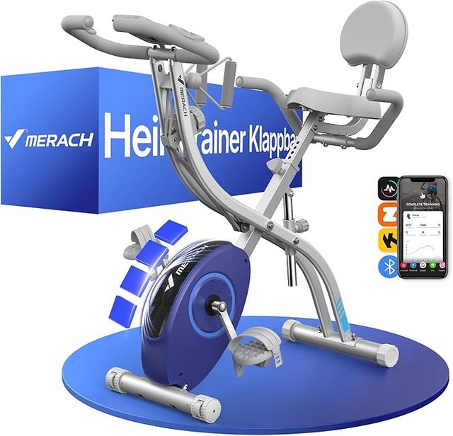 Bicicleta Estática Merach 4 en 1