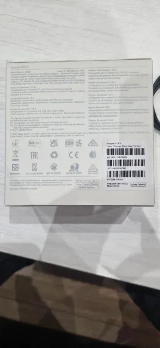 Amazfit GTR 2 Smartwatch Negro/Gris