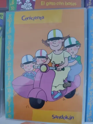 6 DVDs Las Tres Mellizas (Español)