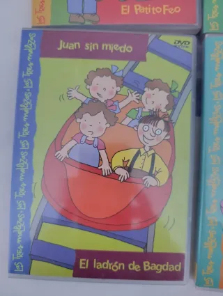 6 DVDs Las Tres Mellizas (Español)