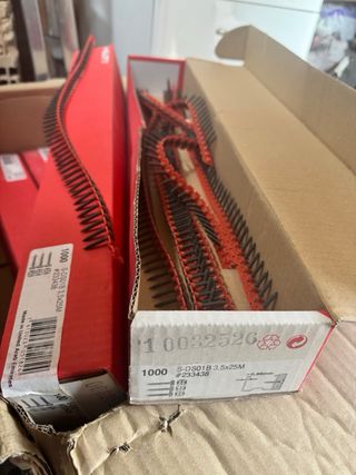 Tornillos Hilti 3.5x25mm (1000 unidades).Precio un
