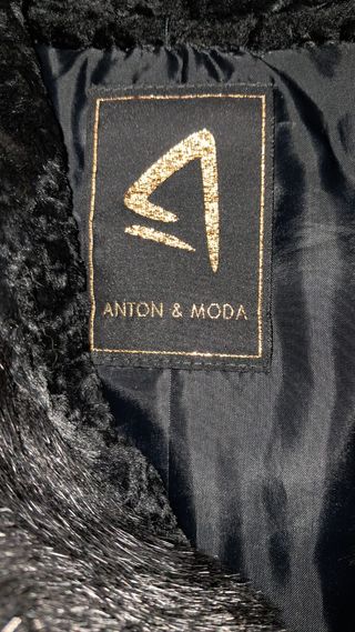 Chaqueta fiesta imitación astracán vintage