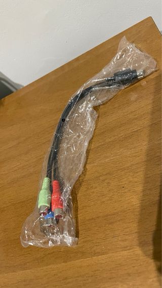 Cable S-Video 7 pines a RCA