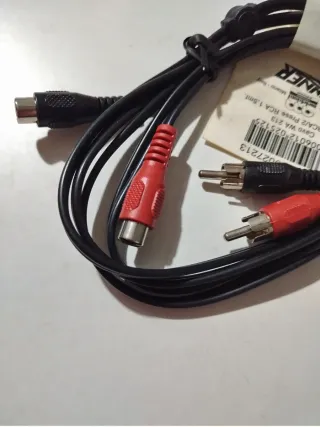 Cavo Prolunga Audio RCA 1,5mt