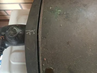 Plancha y freidora eléctrica