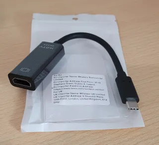 Adaptador USB-C a HDMI 4K Whaleco