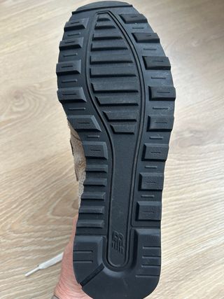 Zapatillas New Balance Beige/Blanco