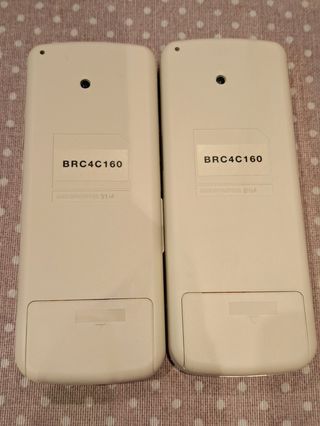 2 Mandos Aire Acondicionado Daikin