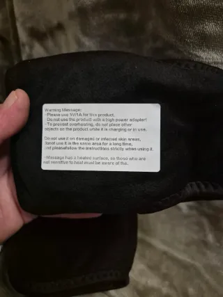 Masajeador de tobillo con vibración