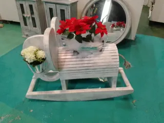 Balancín infantil jardinera