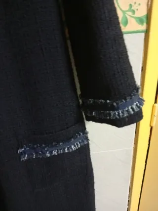 Abito blu navy stile Chanel