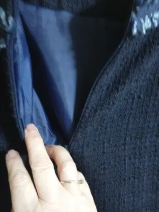 Abito blu navy stile Chanel