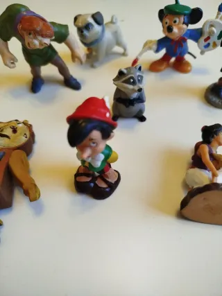 Lote 8 figuras PVC Disney años 90