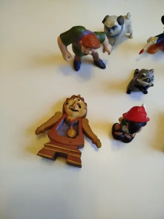 Lote 8 figuras PVC Disney años 90