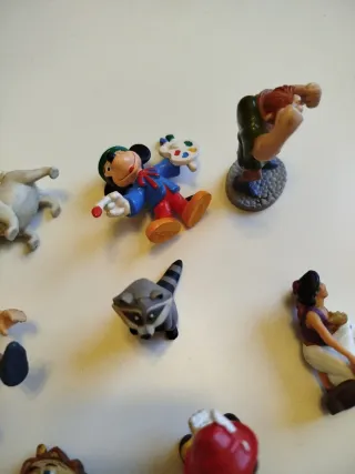 Lote 8 figuras PVC Disney años 90