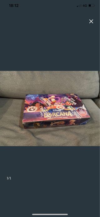Caja Booster Disney Lorcana 24 Sobres