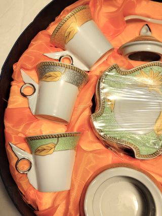 Servizio tazzine caffè porcellana